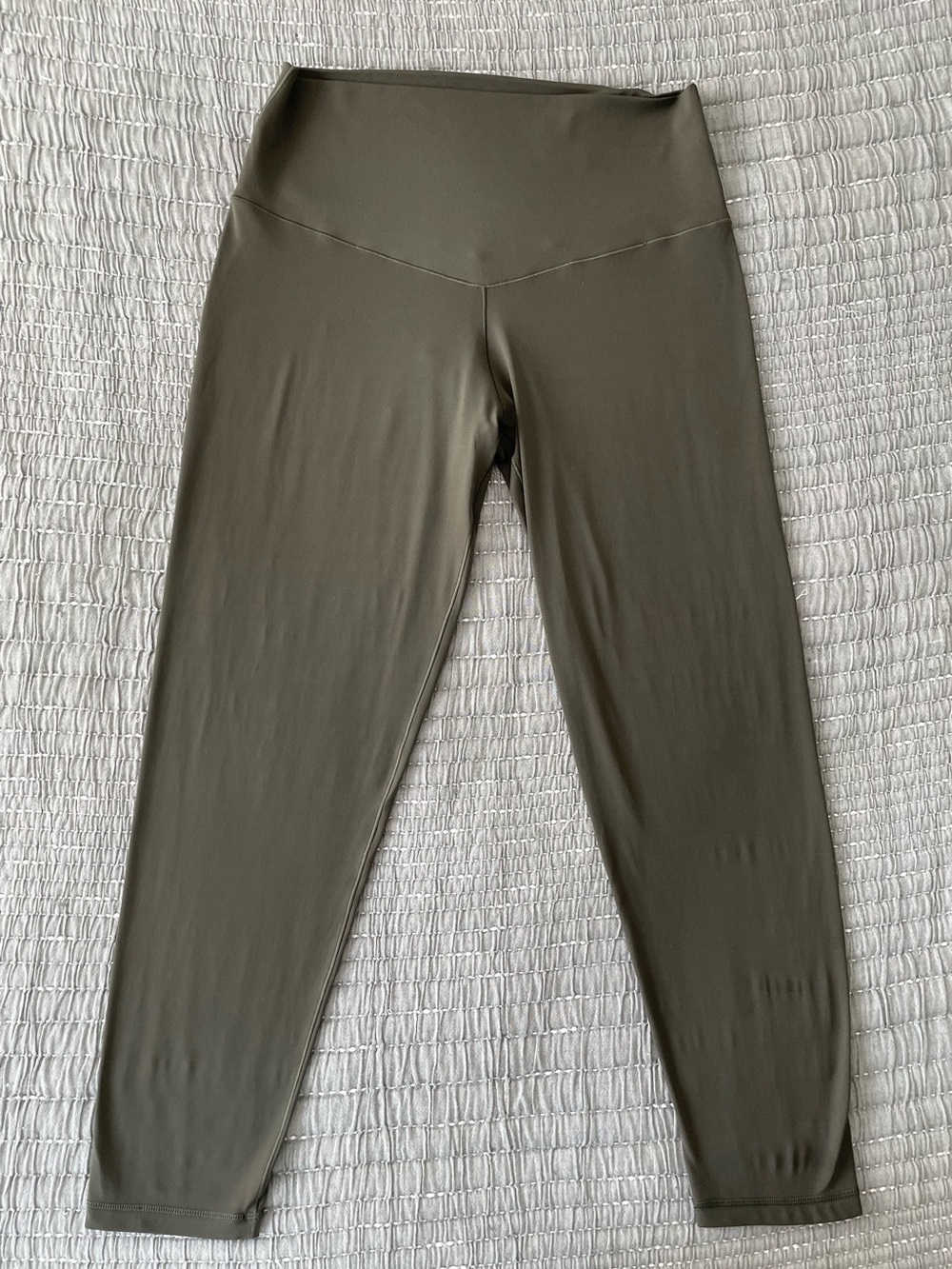 Aerie Offline High Rise Real Me 7/8 Legging Olive Green Size XL Stretch Soft
